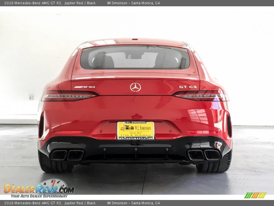 2019 Mercedes-Benz AMG GT 63 Jupiter Red / Black Photo #3