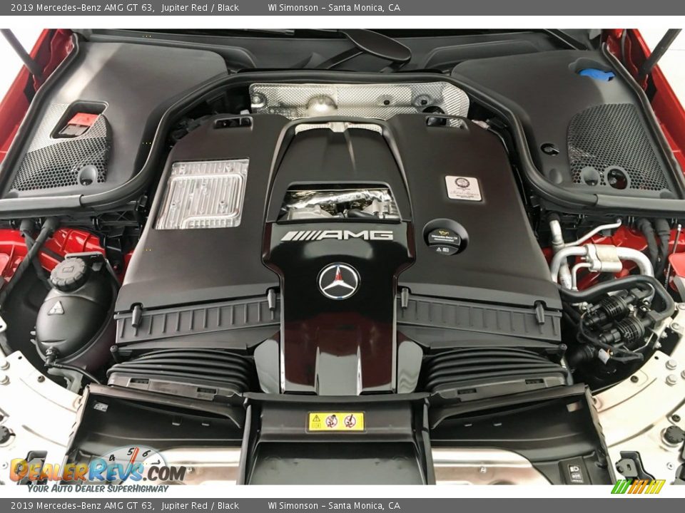 2019 Mercedes-Benz AMG GT 63 4.0 AMG Twin-Turbocharged DOHC 32-Valve VVT V8 Engine Photo #8