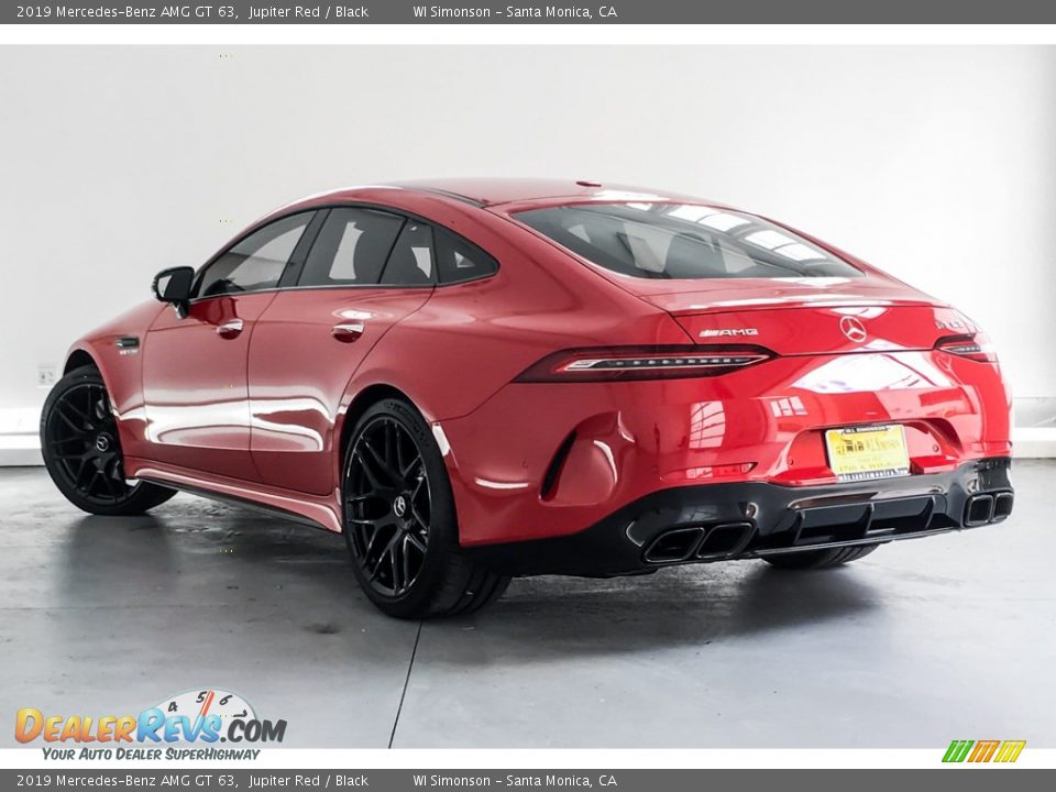 2019 Mercedes-Benz AMG GT 63 Jupiter Red / Black Photo #2