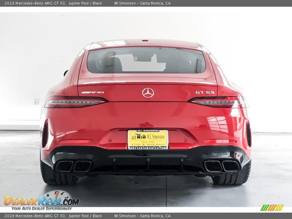 2019 Mercedes-Benz AMG GT 63 Jupiter Red / Black Photo #3