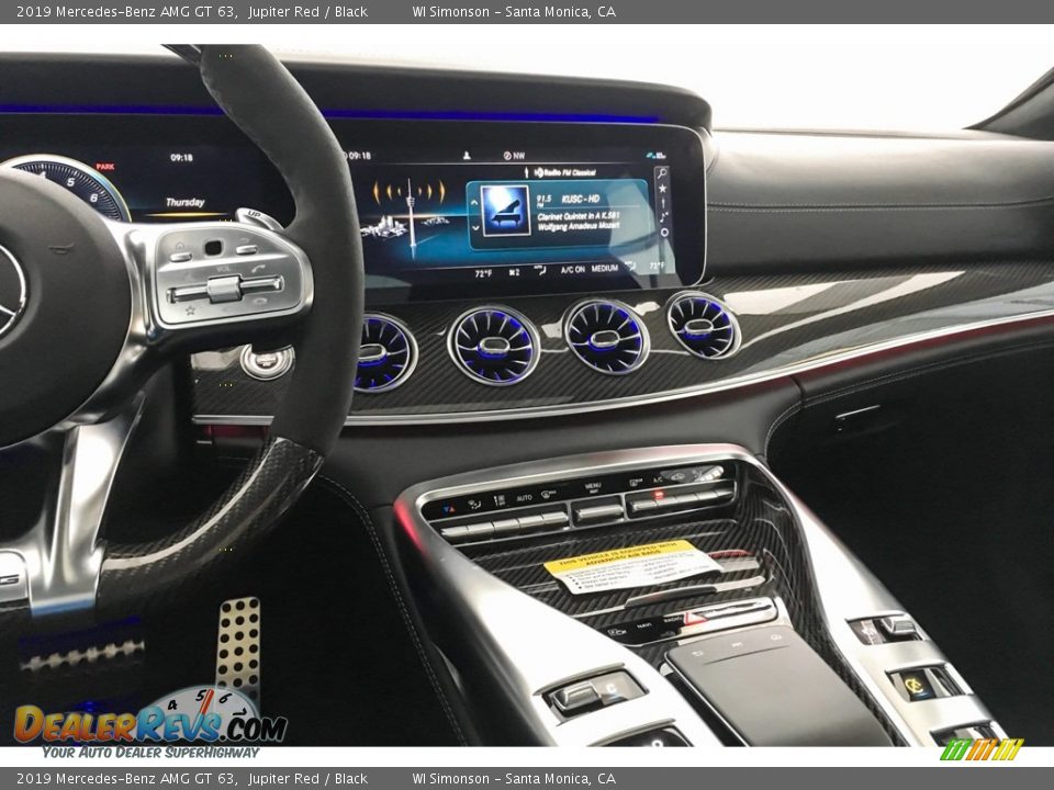 Dashboard of 2019 Mercedes-Benz AMG GT 63 Photo #6