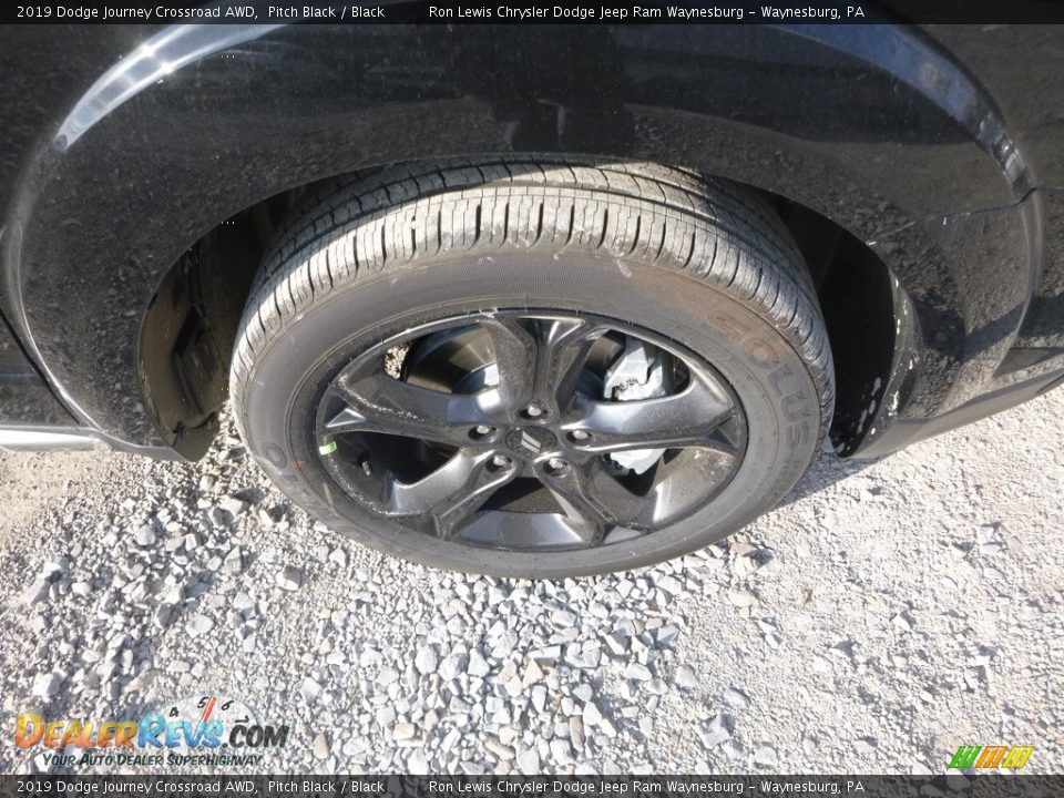 2019 Dodge Journey Crossroad AWD Pitch Black / Black Photo #10