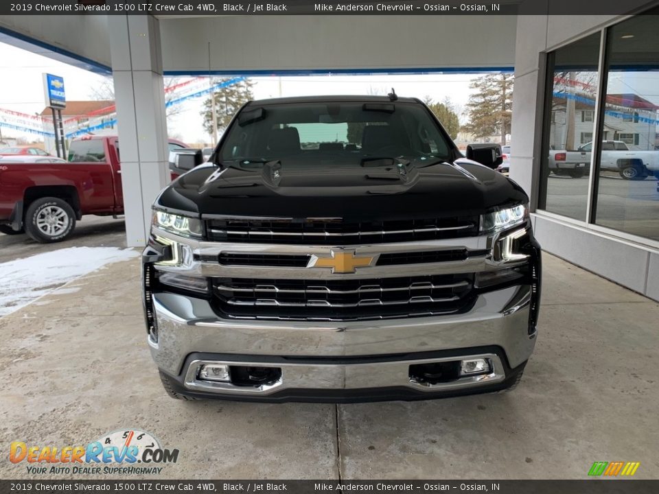 2019 Chevrolet Silverado 1500 LTZ Crew Cab 4WD Black / Jet Black Photo #2