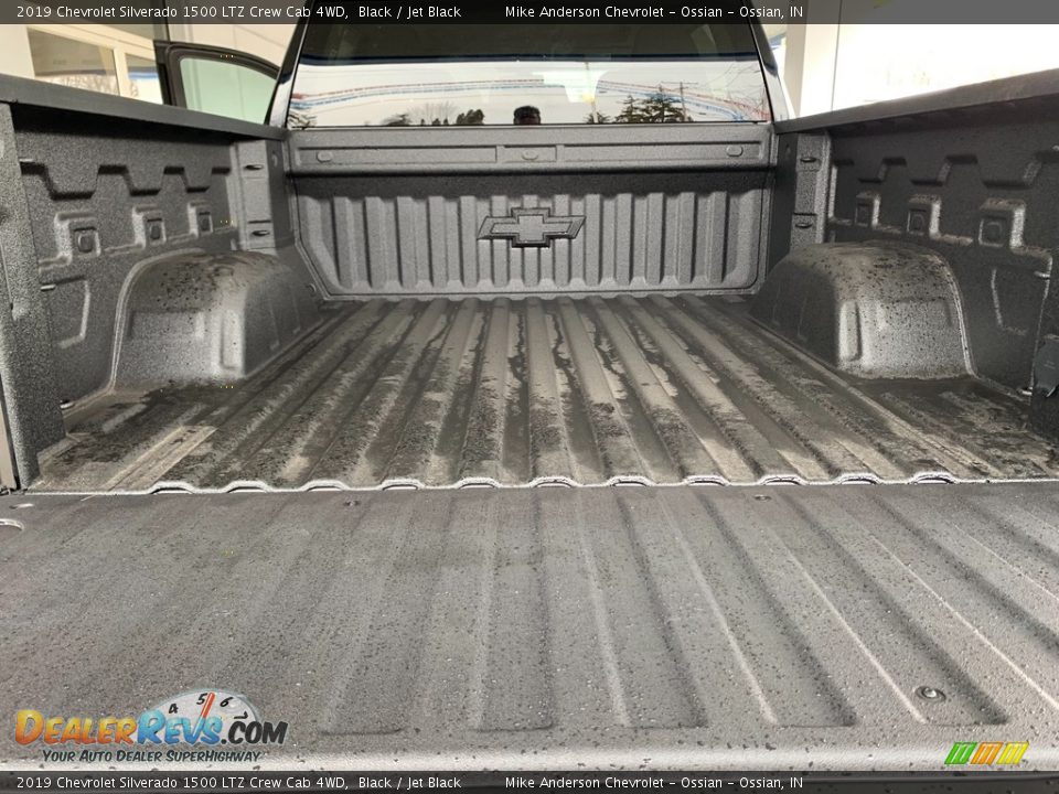 2019 Chevrolet Silverado 1500 LTZ Crew Cab 4WD Black / Jet Black Photo #11