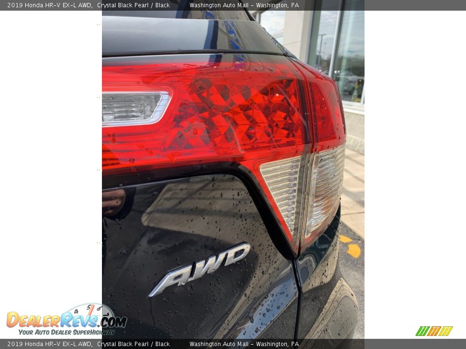2019 Honda HR-V EX-L AWD Crystal Black Pearl / Black Photo #22