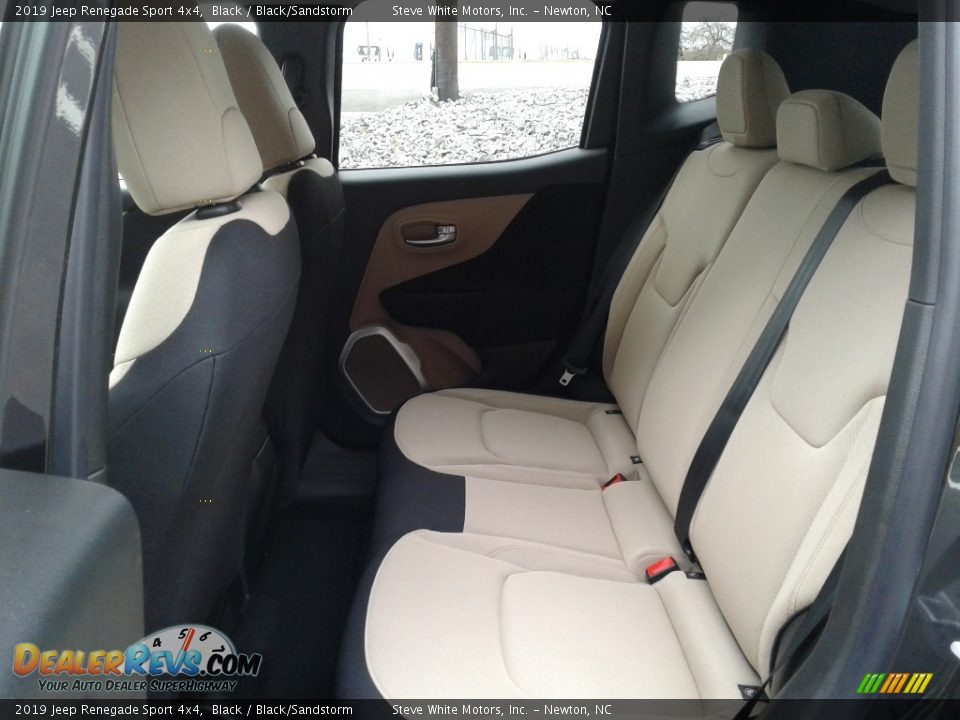 2019 Jeep Renegade Sport 4x4 Black / Black/Sandstorm Photo #11