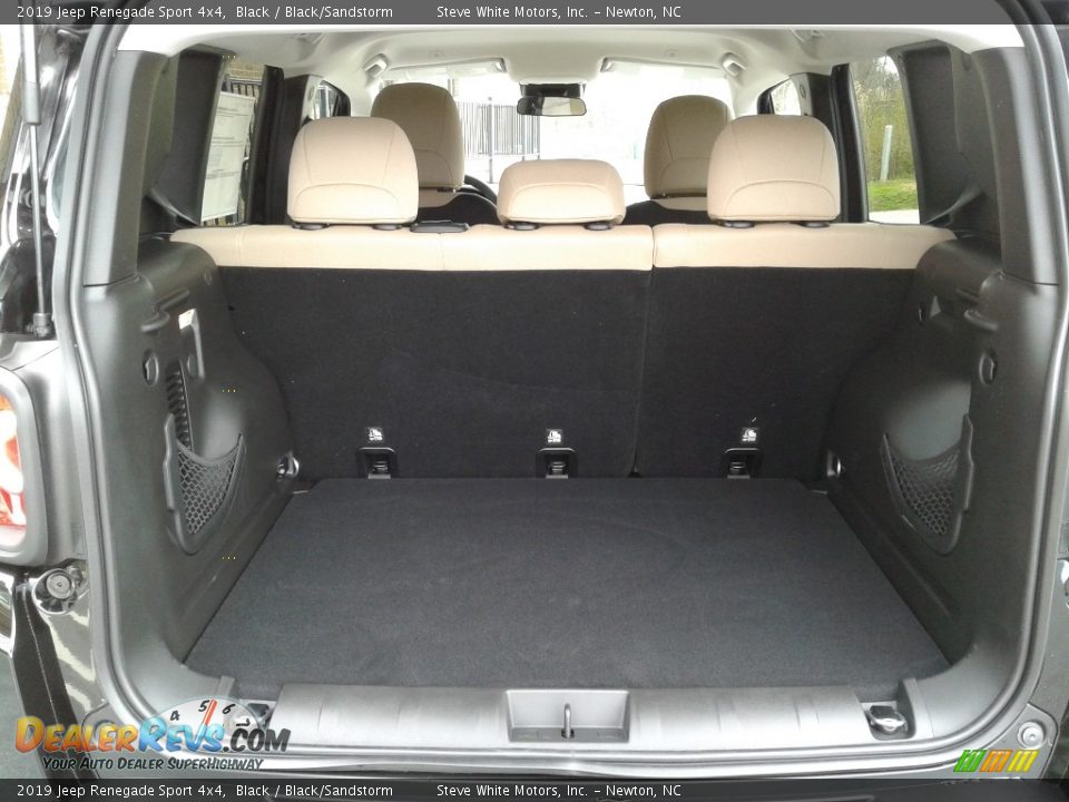 2019 Jeep Renegade Sport 4x4 Black / Black/Sandstorm Photo #12