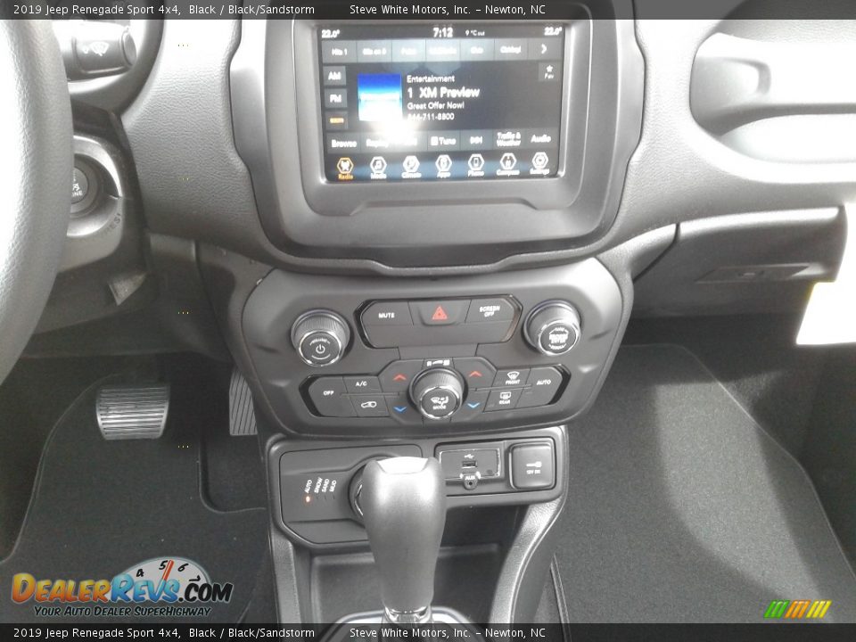 2019 Jeep Renegade Sport 4x4 Black / Black/Sandstorm Photo #19