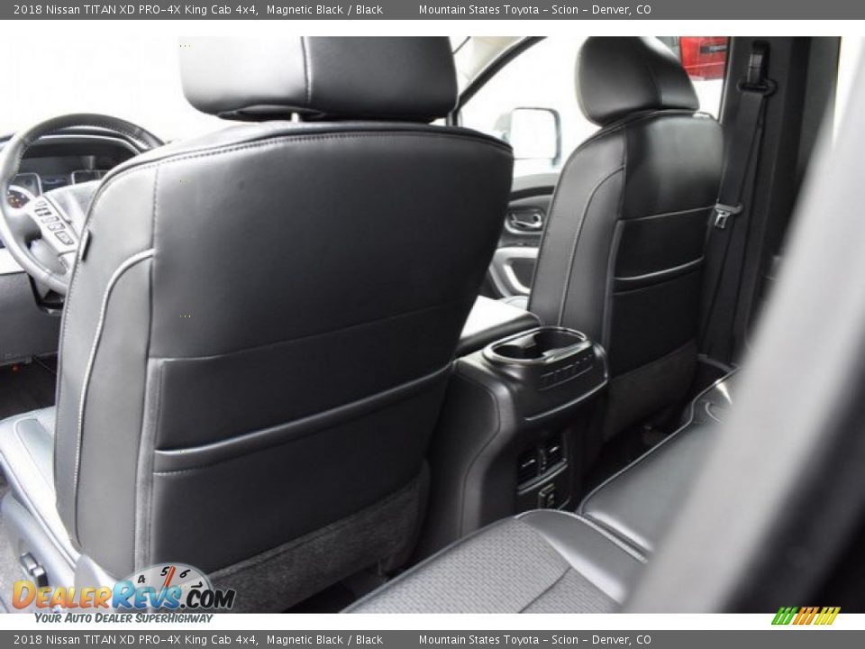 2018 Nissan TITAN XD PRO-4X King Cab 4x4 Magnetic Black / Black Photo #19