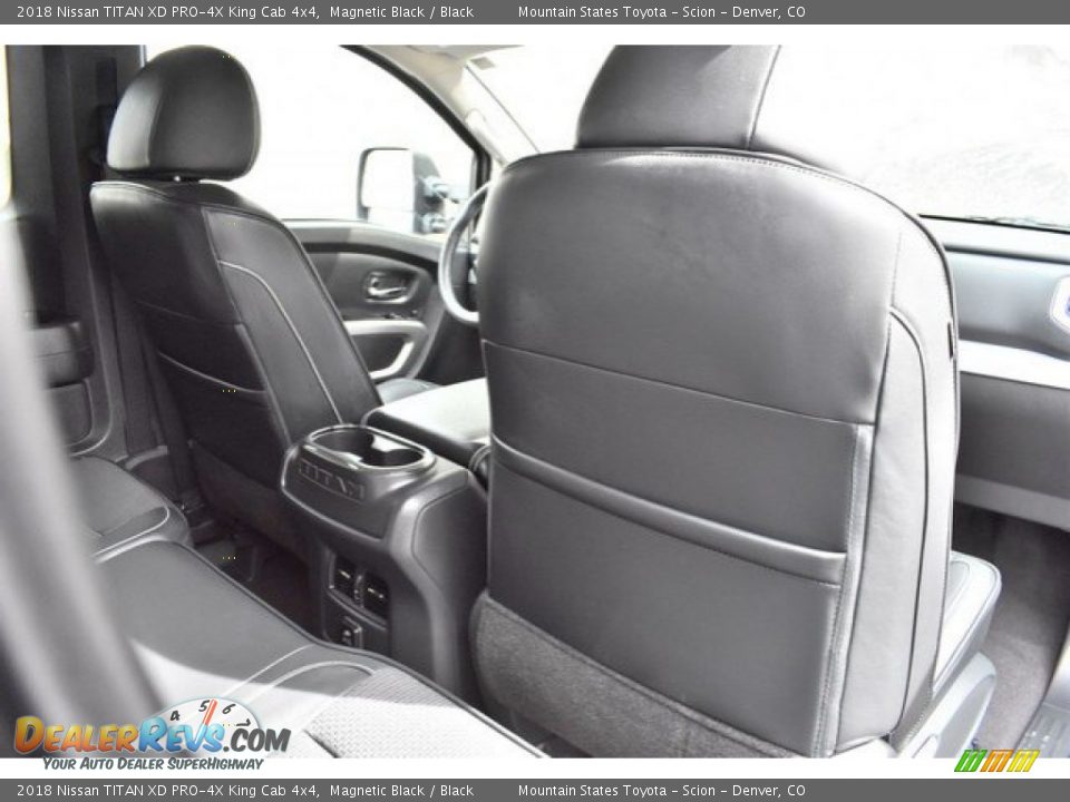 2018 Nissan TITAN XD PRO-4X King Cab 4x4 Magnetic Black / Black Photo #20