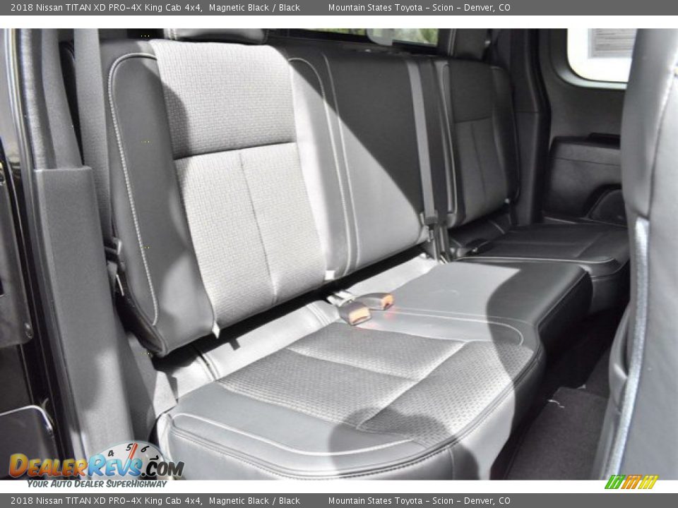 2018 Nissan TITAN XD PRO-4X King Cab 4x4 Magnetic Black / Black Photo #22