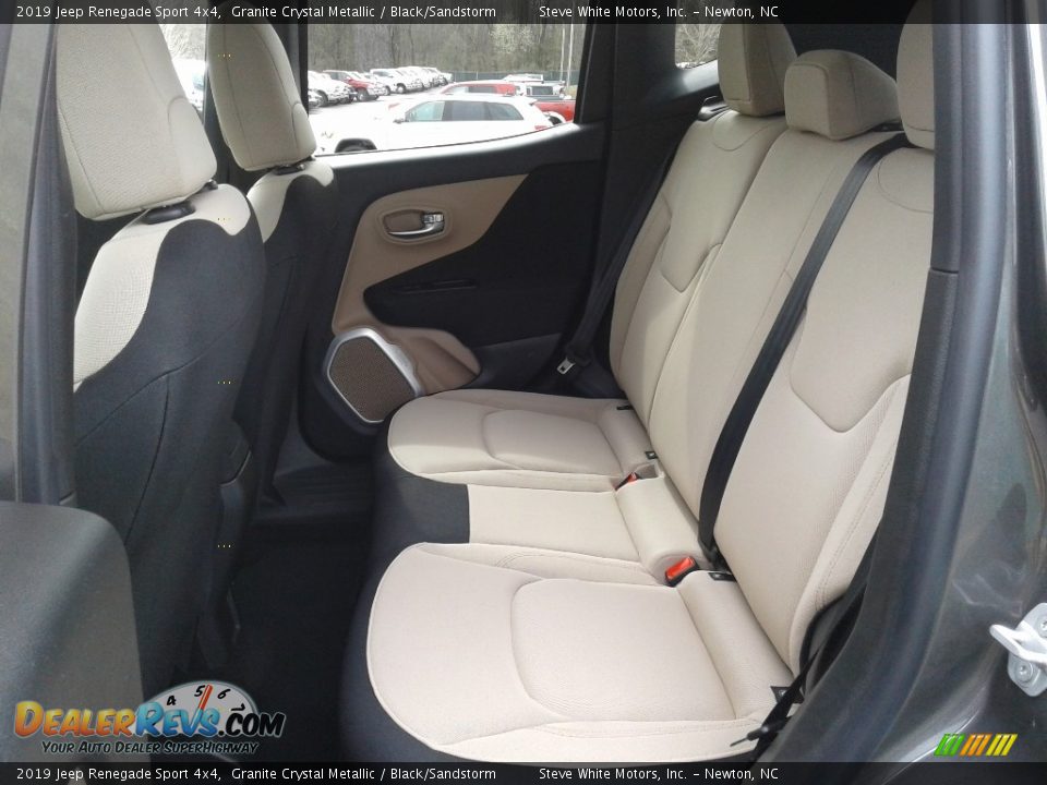 Rear Seat of 2019 Jeep Renegade Sport 4x4 Photo #11