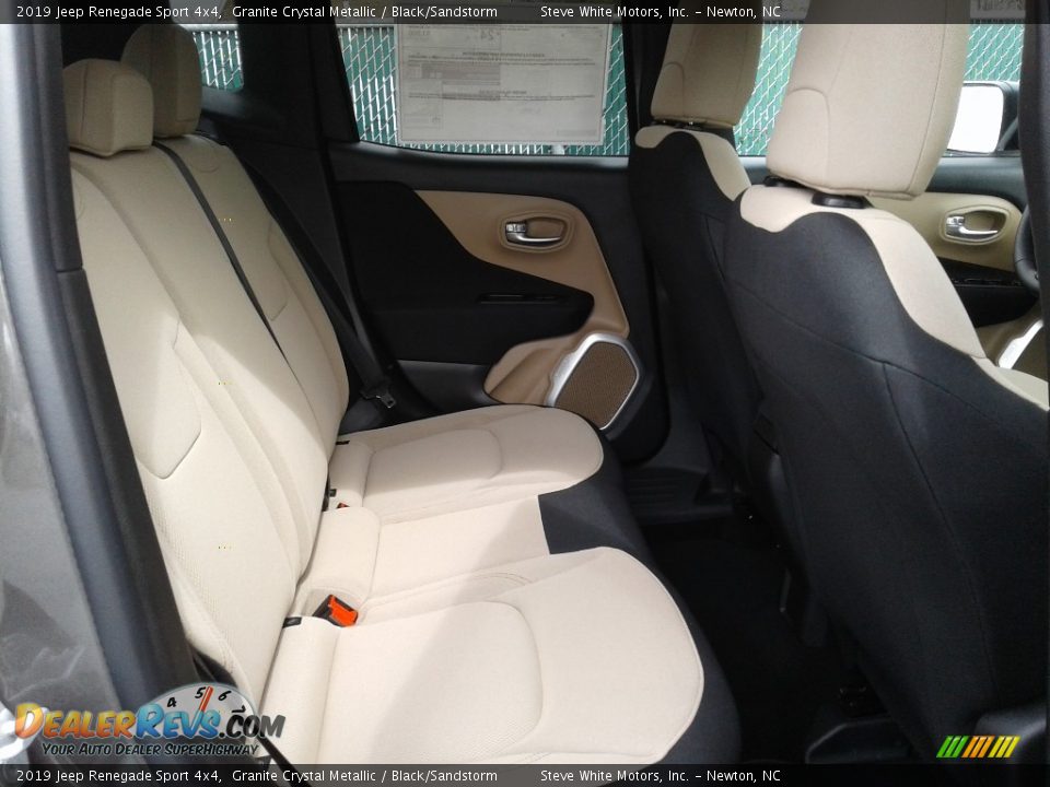 2019 Jeep Renegade Sport 4x4 Granite Crystal Metallic / Black/Sandstorm Photo #13