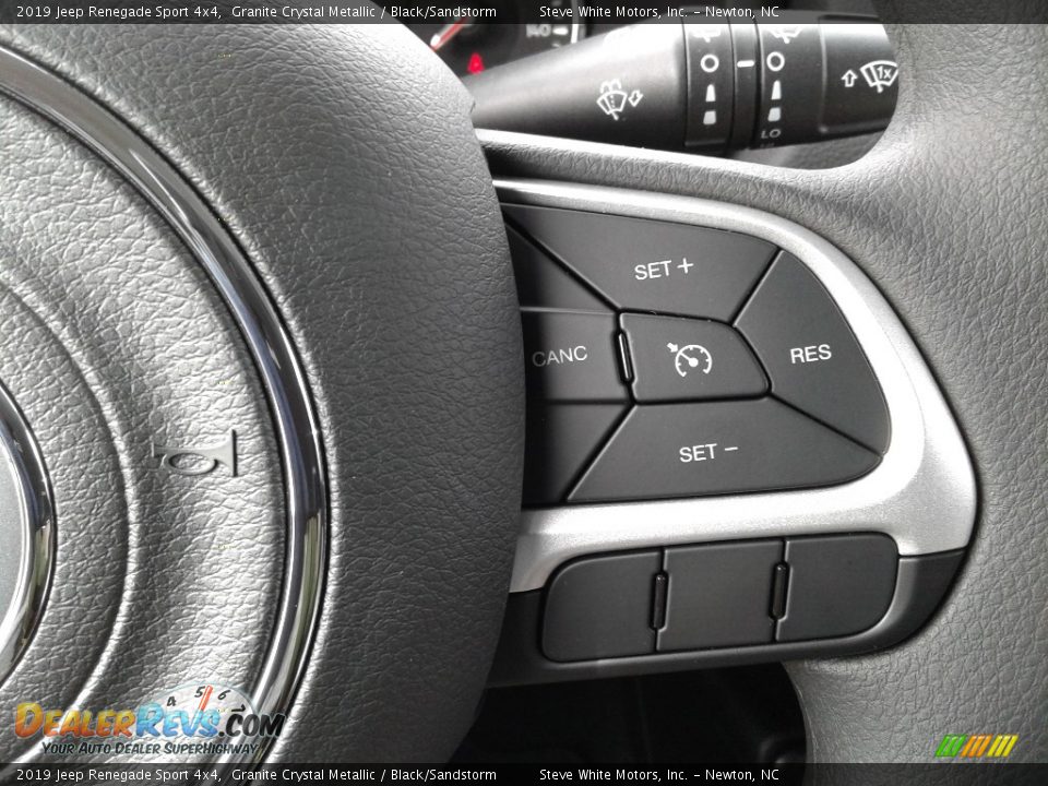 2019 Jeep Renegade Sport 4x4 Granite Crystal Metallic / Black/Sandstorm Photo #17