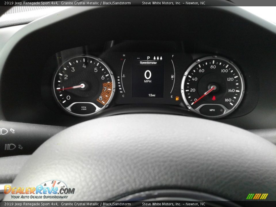 2019 Jeep Renegade Sport 4x4 Granite Crystal Metallic / Black/Sandstorm Photo #18