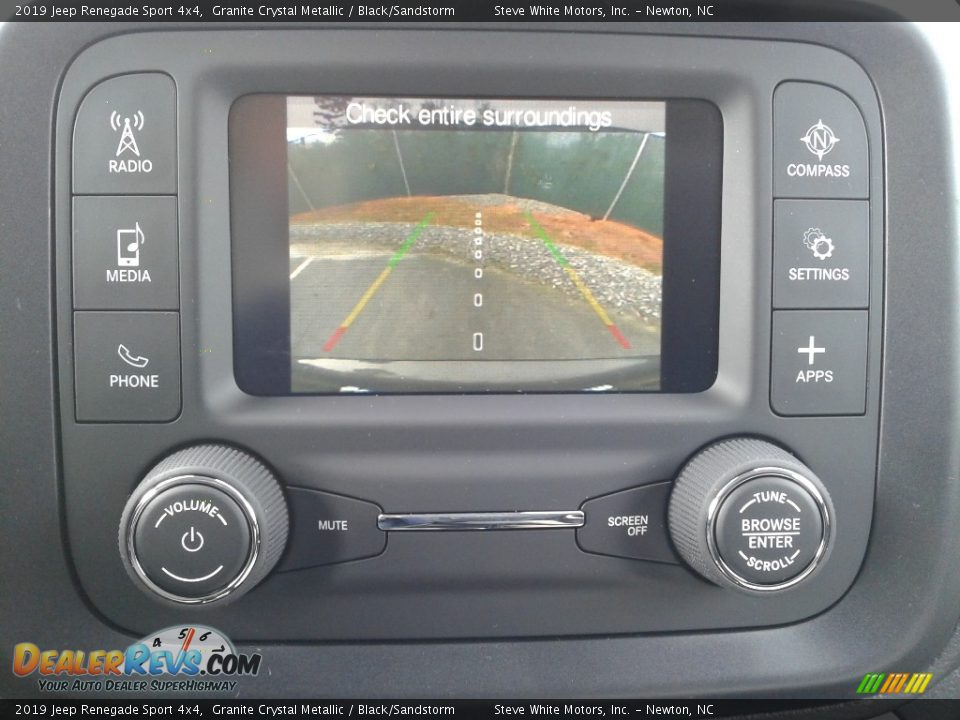 2019 Jeep Renegade Sport 4x4 Granite Crystal Metallic / Black/Sandstorm Photo #21