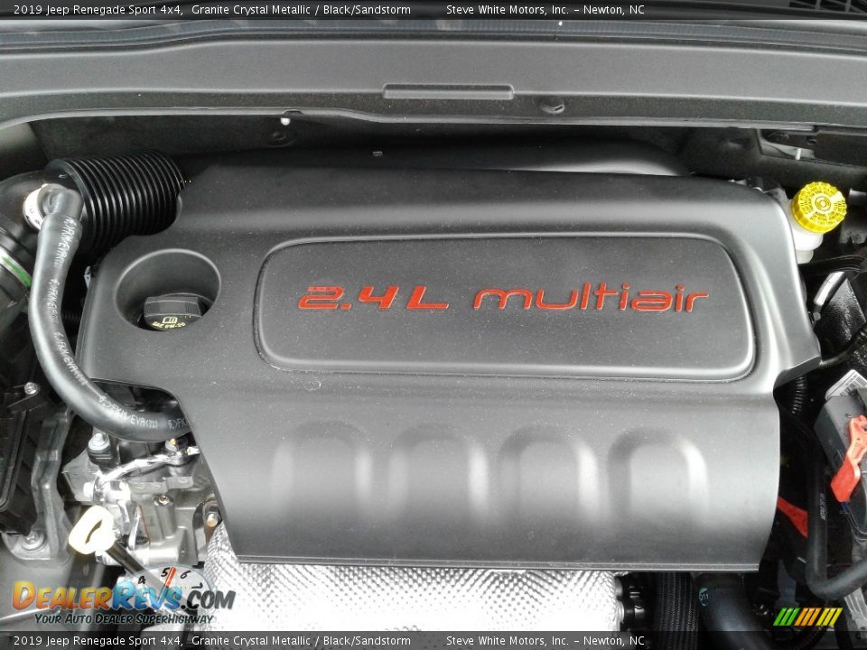 2019 Jeep Renegade Sport 4x4 Granite Crystal Metallic / Black/Sandstorm Photo #26