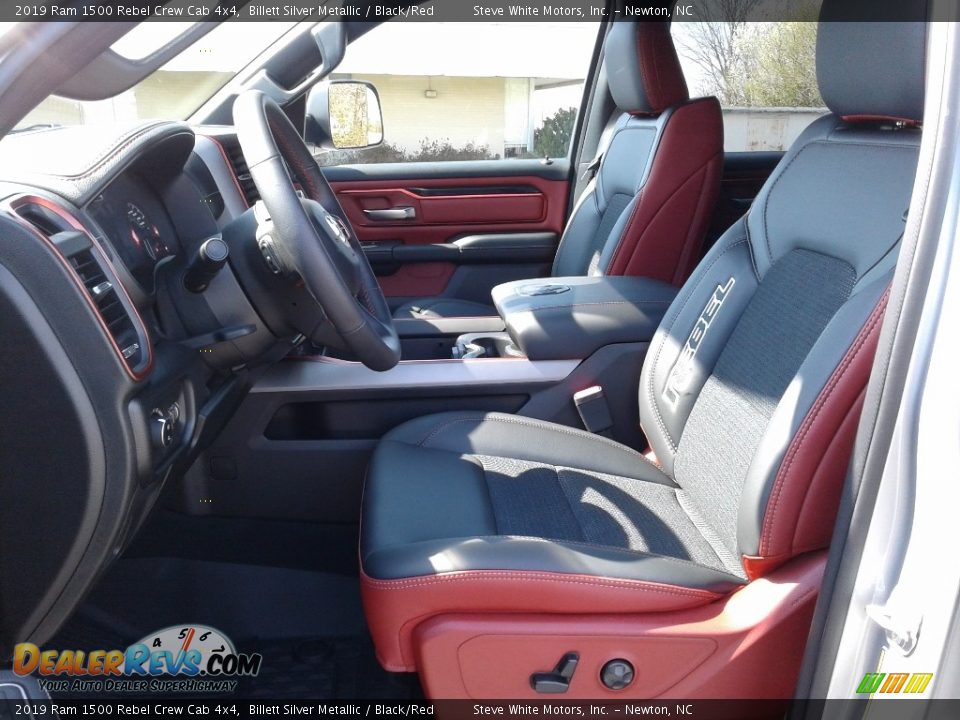 Front Seat of 2019 Ram 1500 Rebel Crew Cab 4x4 Photo #10