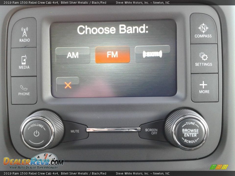 Controls of 2019 Ram 1500 Rebel Crew Cab 4x4 Photo #22