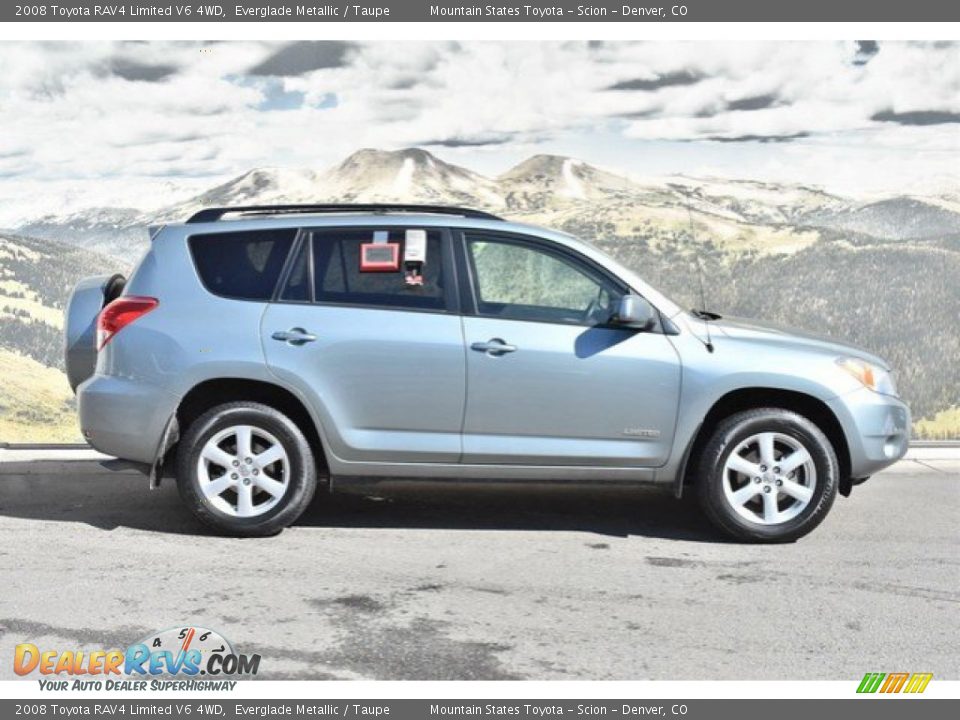 2008 Toyota RAV4 Limited V6 4WD Everglade Metallic / Taupe Photo #2
