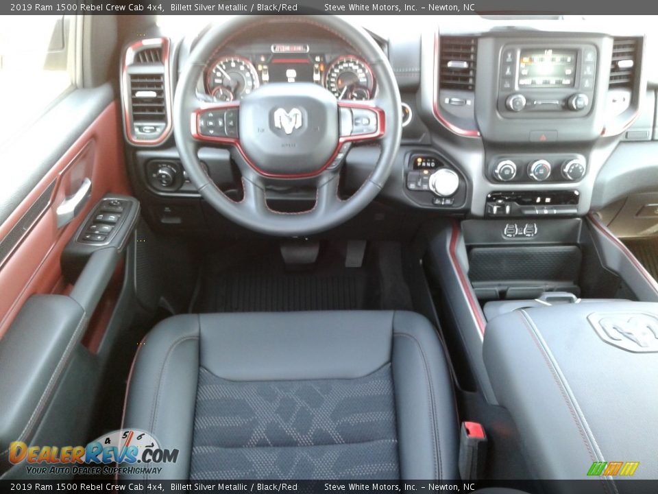 Dashboard of 2019 Ram 1500 Rebel Crew Cab 4x4 Photo #29