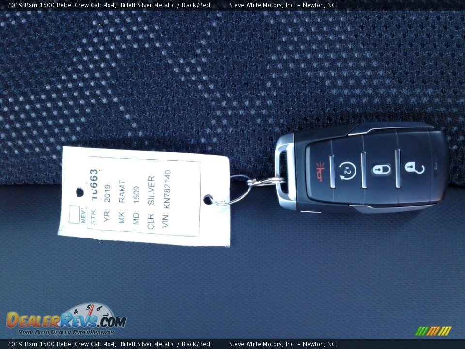 Keys of 2019 Ram 1500 Rebel Crew Cab 4x4 Photo #30