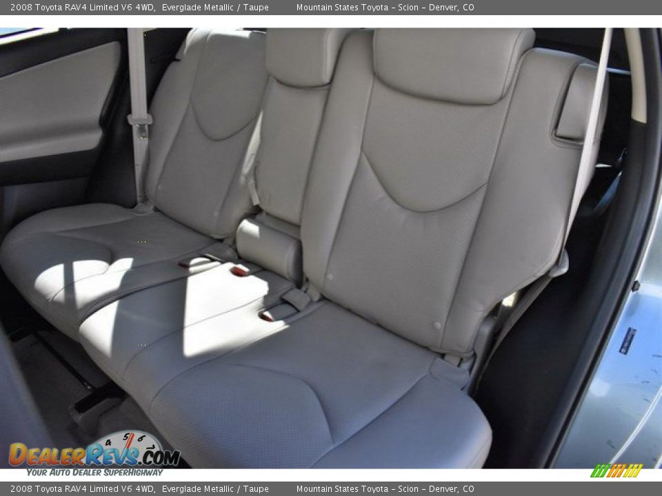 2008 Toyota RAV4 Limited V6 4WD Everglade Metallic / Taupe Photo #22
