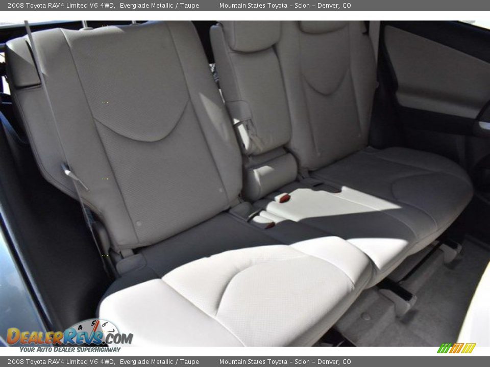 2008 Toyota RAV4 Limited V6 4WD Everglade Metallic / Taupe Photo #24