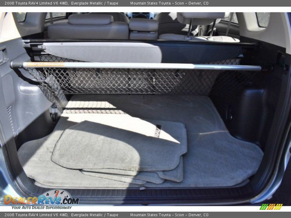 2008 Toyota RAV4 Limited V6 4WD Everglade Metallic / Taupe Photo #27