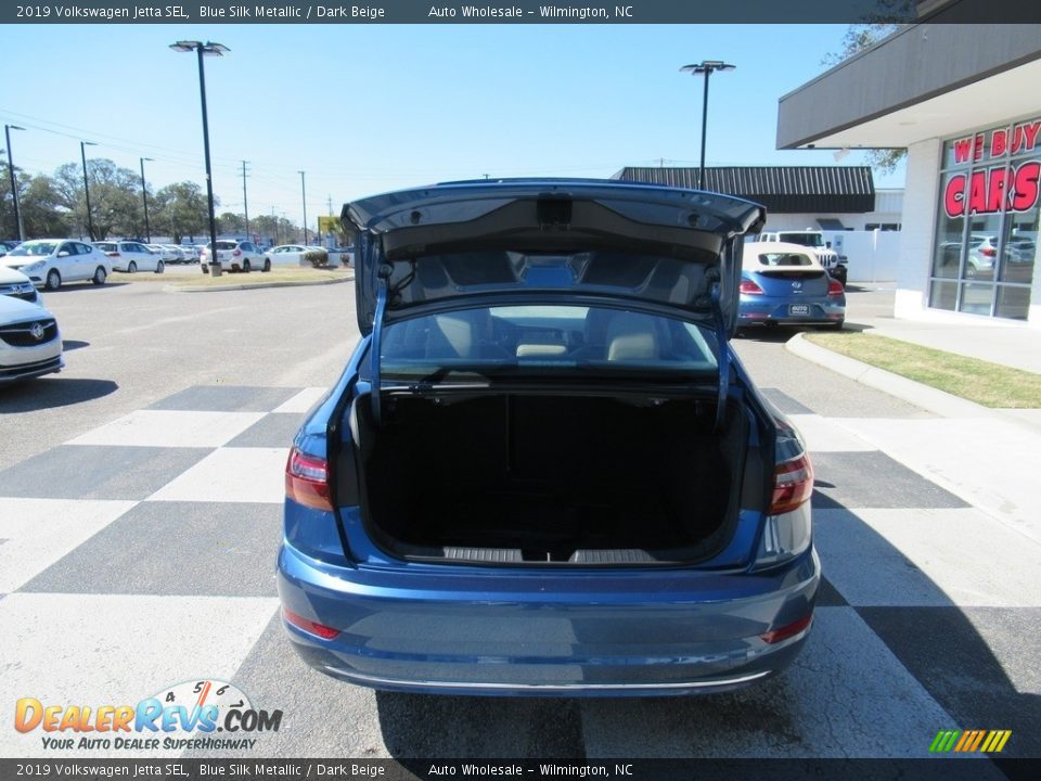 2019 Volkswagen Jetta SEL Blue Silk Metallic / Dark Beige Photo #5