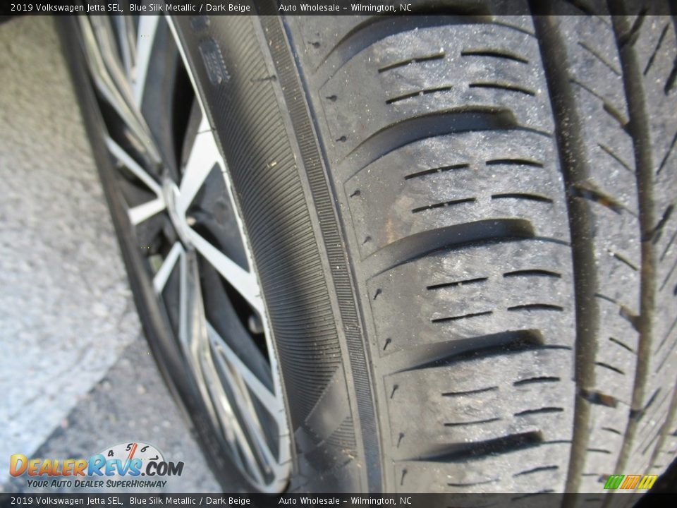 2019 Volkswagen Jetta SEL Blue Silk Metallic / Dark Beige Photo #8