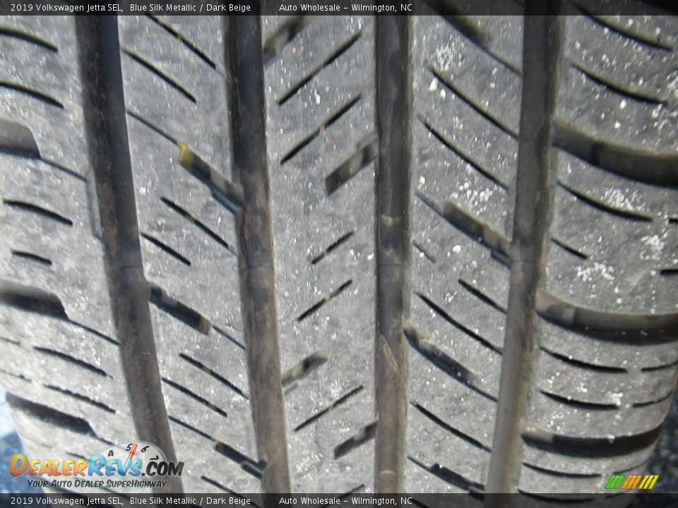 2019 Volkswagen Jetta SEL Blue Silk Metallic / Dark Beige Photo #9