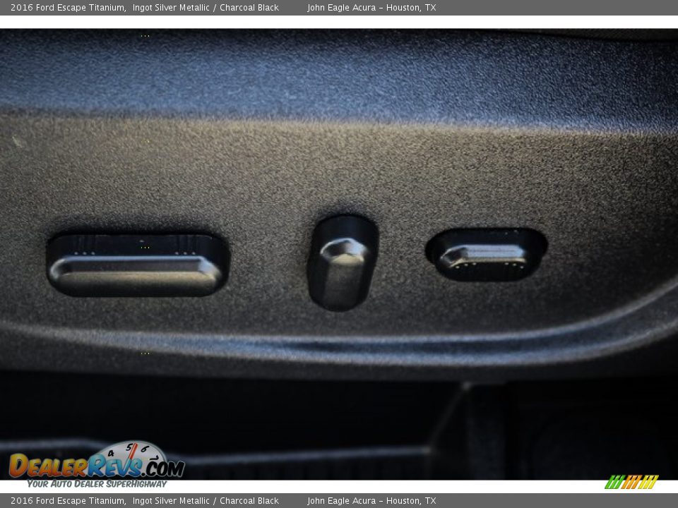2016 Ford Escape Titanium Ingot Silver Metallic / Charcoal Black Photo #16