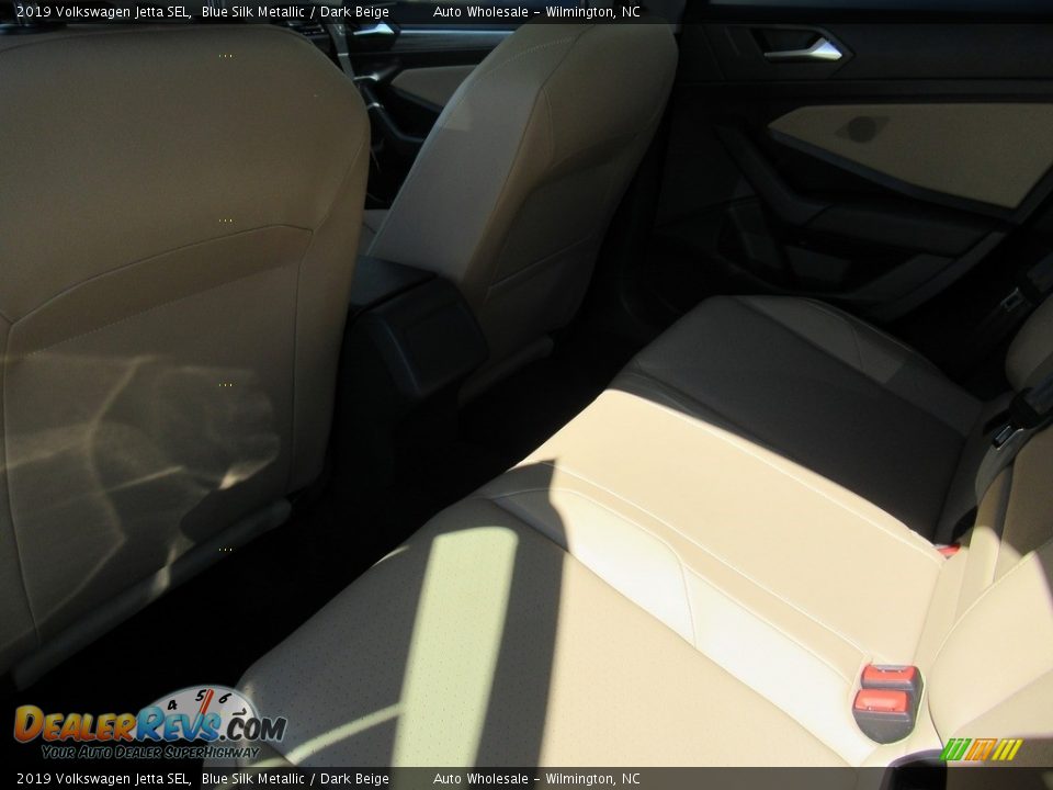 2019 Volkswagen Jetta SEL Blue Silk Metallic / Dark Beige Photo #11