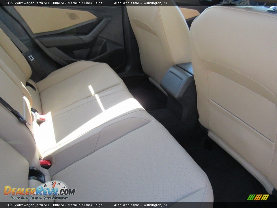 2019 Volkswagen Jetta SEL Blue Silk Metallic / Dark Beige Photo #13