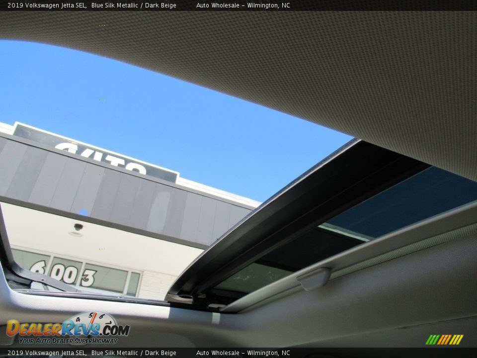 2019 Volkswagen Jetta SEL Blue Silk Metallic / Dark Beige Photo #14