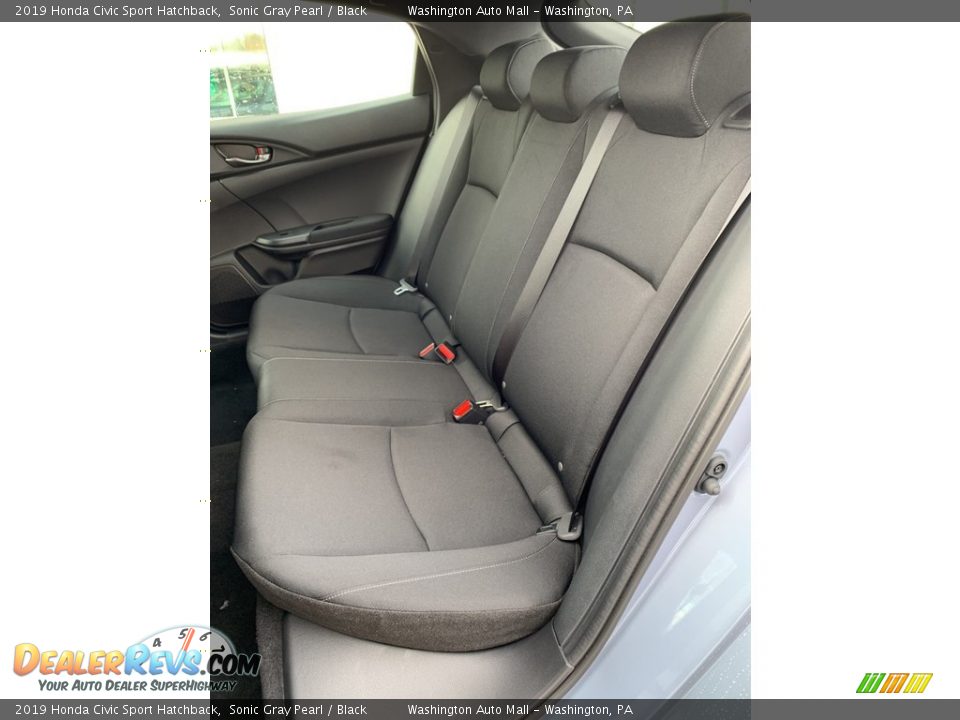 2019 Honda Civic Sport Hatchback Sonic Gray Pearl / Black Photo #18