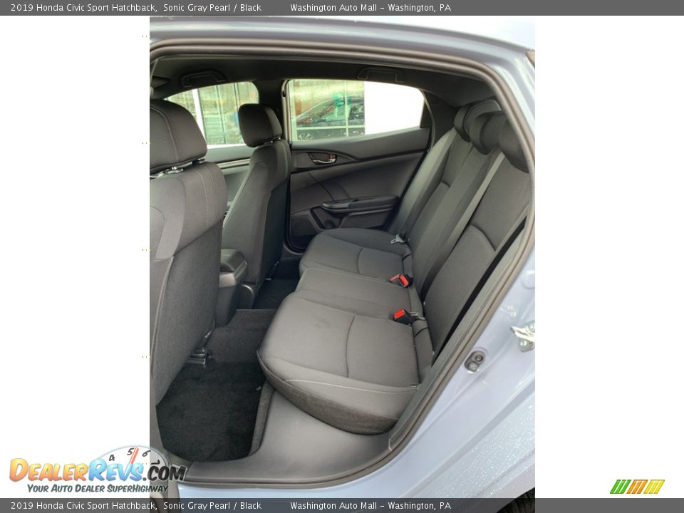 2019 Honda Civic Sport Hatchback Sonic Gray Pearl / Black Photo #19
