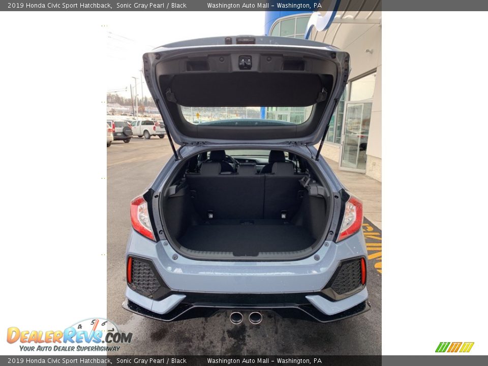 2019 Honda Civic Sport Hatchback Sonic Gray Pearl / Black Photo #20