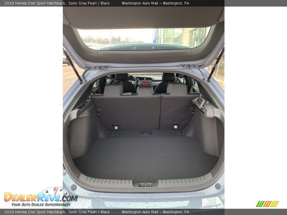 2019 Honda Civic Sport Hatchback Sonic Gray Pearl / Black Photo #21
