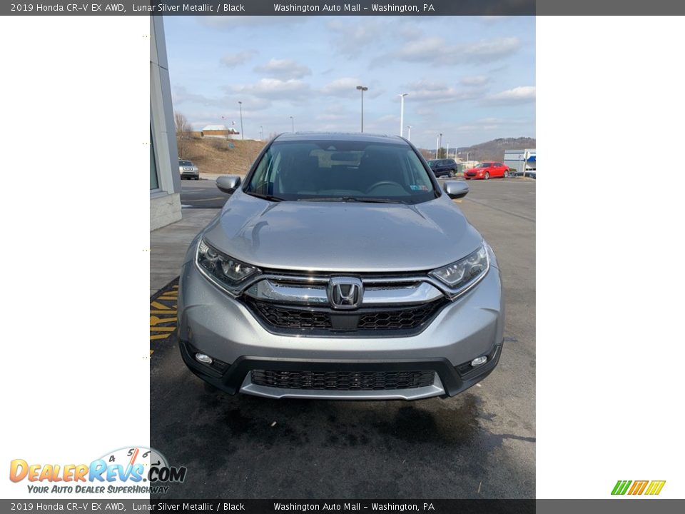 2019 Honda CR-V EX AWD Lunar Silver Metallic / Black Photo #3