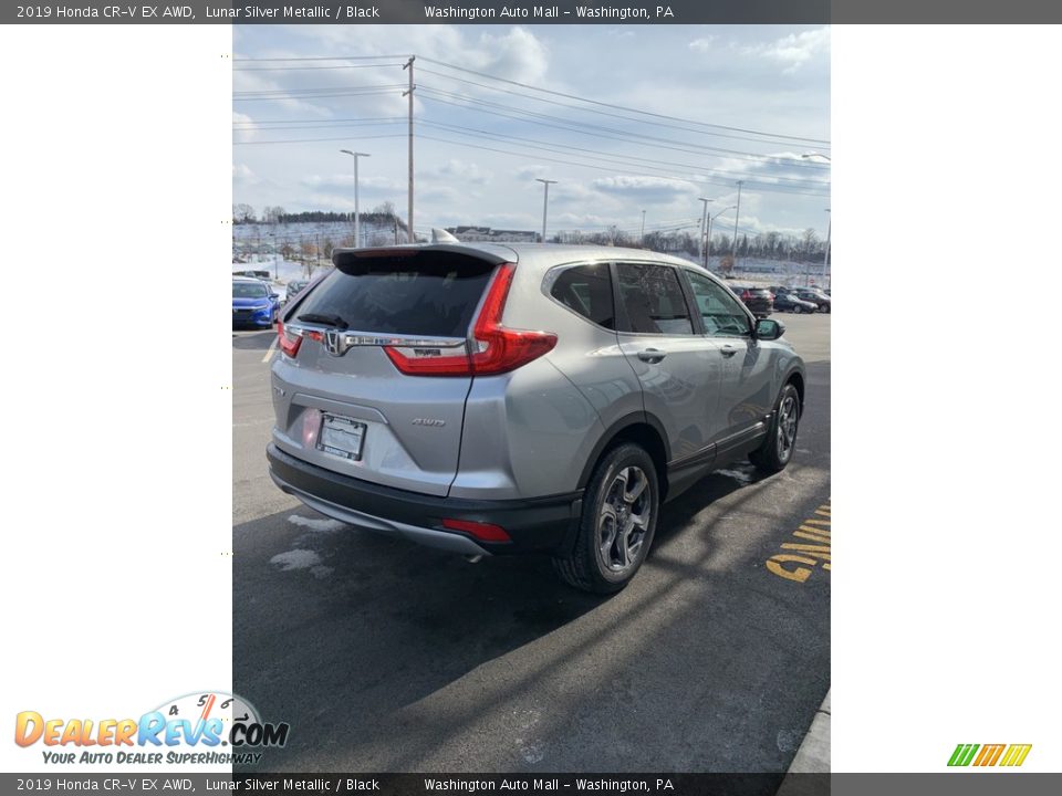 2019 Honda CR-V EX AWD Lunar Silver Metallic / Black Photo #5