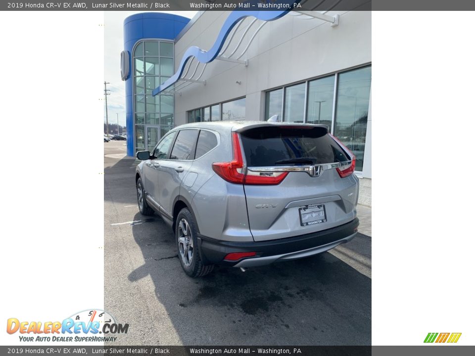 2019 Honda CR-V EX AWD Lunar Silver Metallic / Black Photo #7