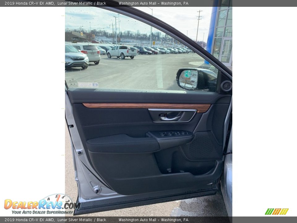 2019 Honda CR-V EX AWD Lunar Silver Metallic / Black Photo #8