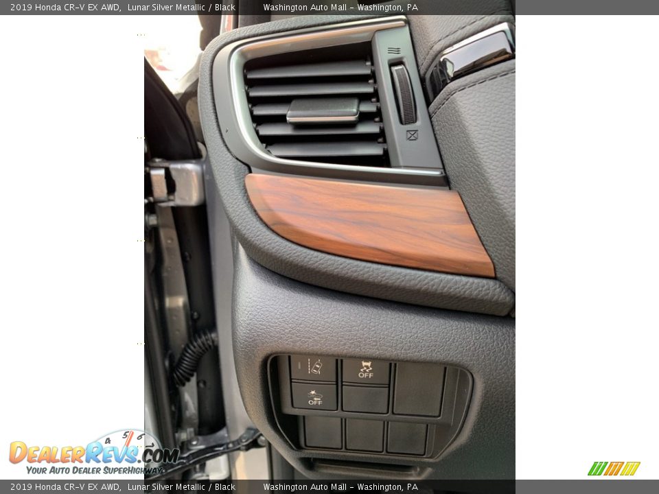 2019 Honda CR-V EX AWD Lunar Silver Metallic / Black Photo #10