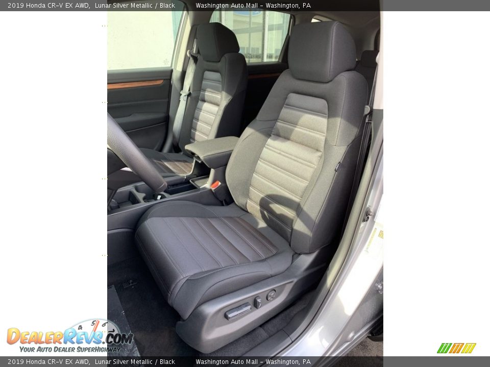 2019 Honda CR-V EX AWD Lunar Silver Metallic / Black Photo #12