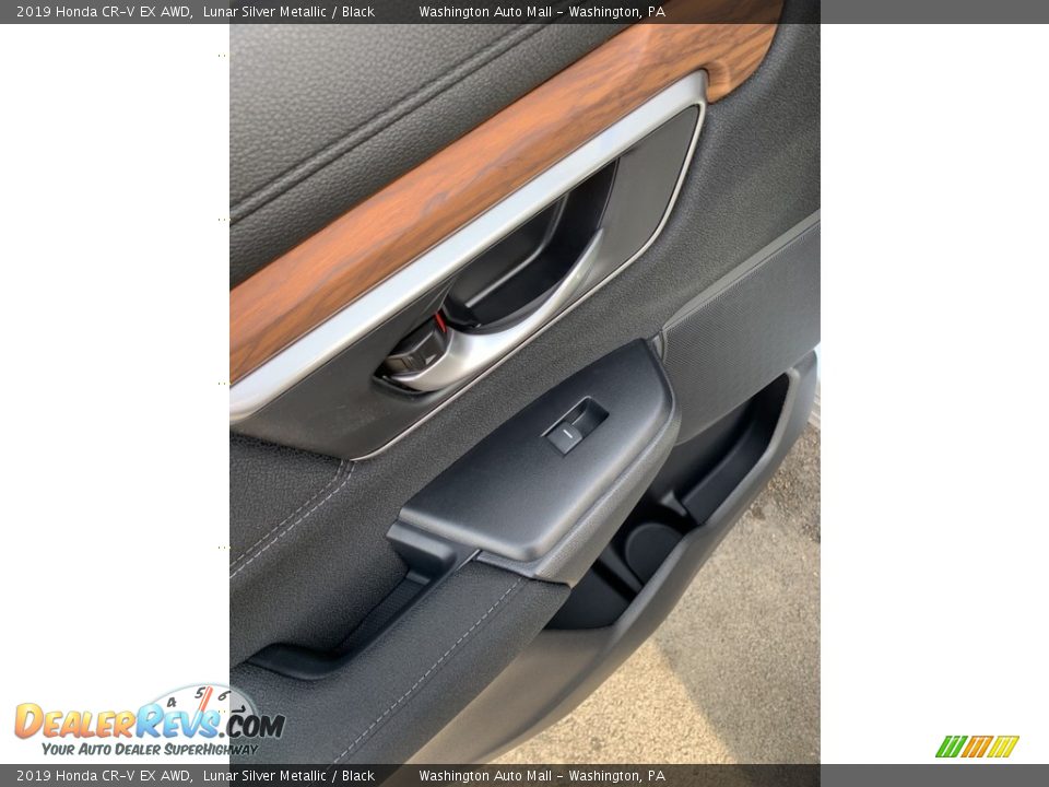 2019 Honda CR-V EX AWD Lunar Silver Metallic / Black Photo #17