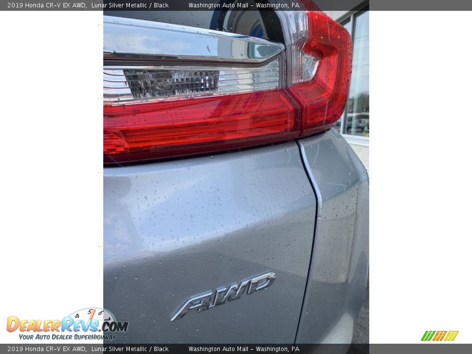 2019 Honda CR-V EX AWD Lunar Silver Metallic / Black Photo #22