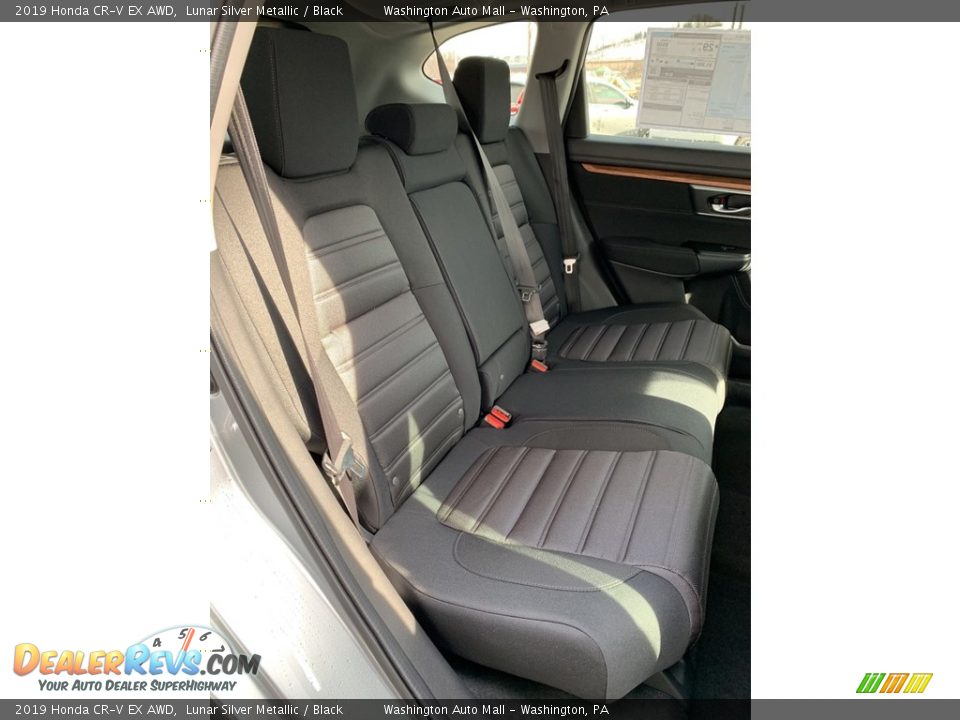 2019 Honda CR-V EX AWD Lunar Silver Metallic / Black Photo #24