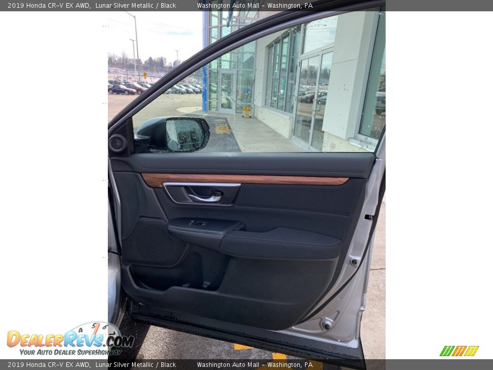 2019 Honda CR-V EX AWD Lunar Silver Metallic / Black Photo #27